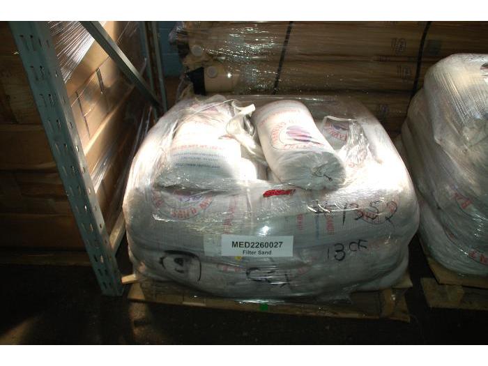 RED FLINT SAND AND GRAVEL FILTER SAND