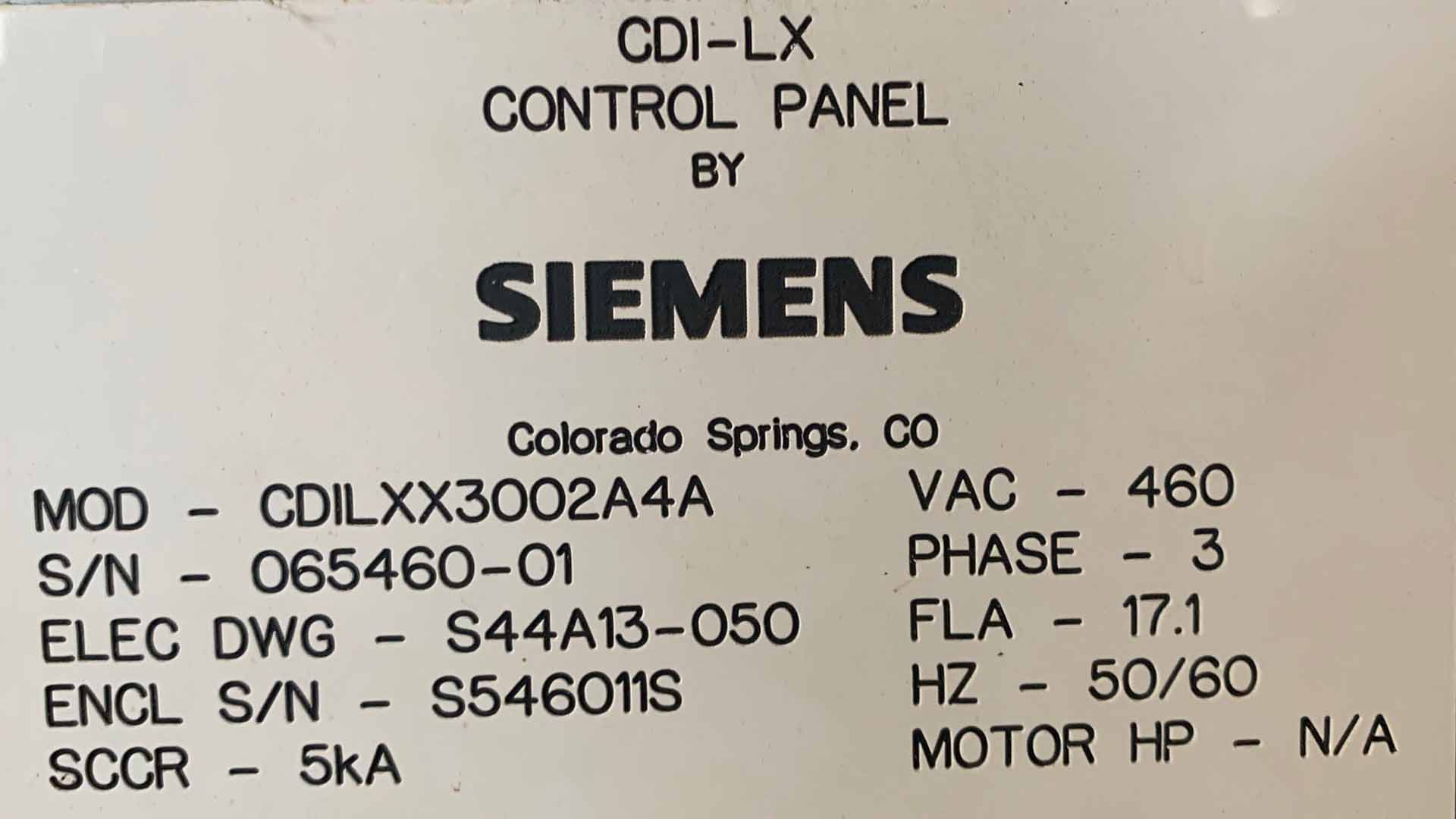SIEMENS CDILXX3002A4A